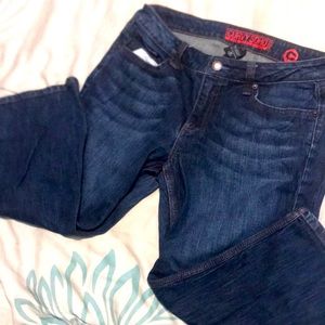 Curvy soho crop jean